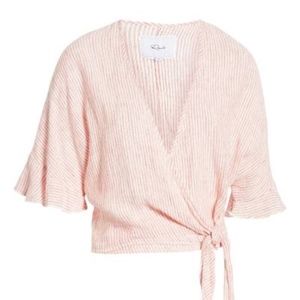 Rails Athena Crop Wrap Blouse